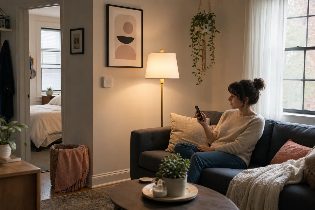Home scene for Smart Lighting for a Rental Apartment: A No-Wiring Buying Guide